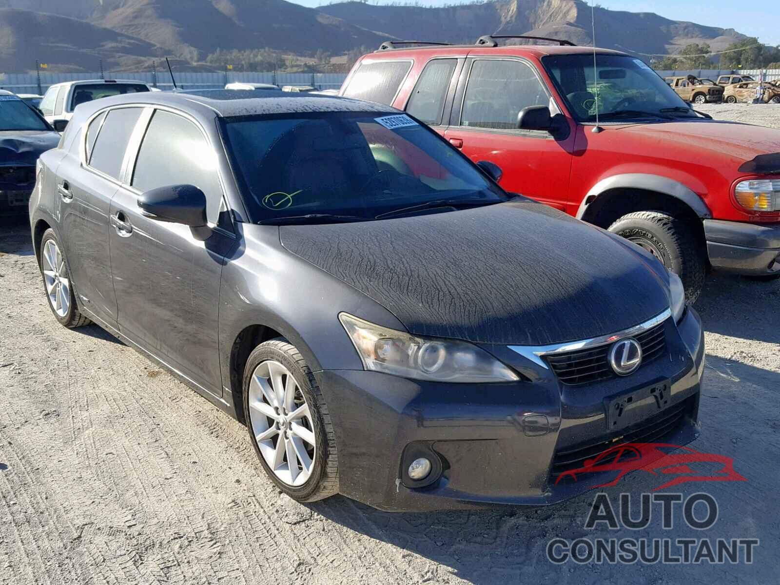 LEXUS CT 200 2011 - JTHKD5BH6B2035239