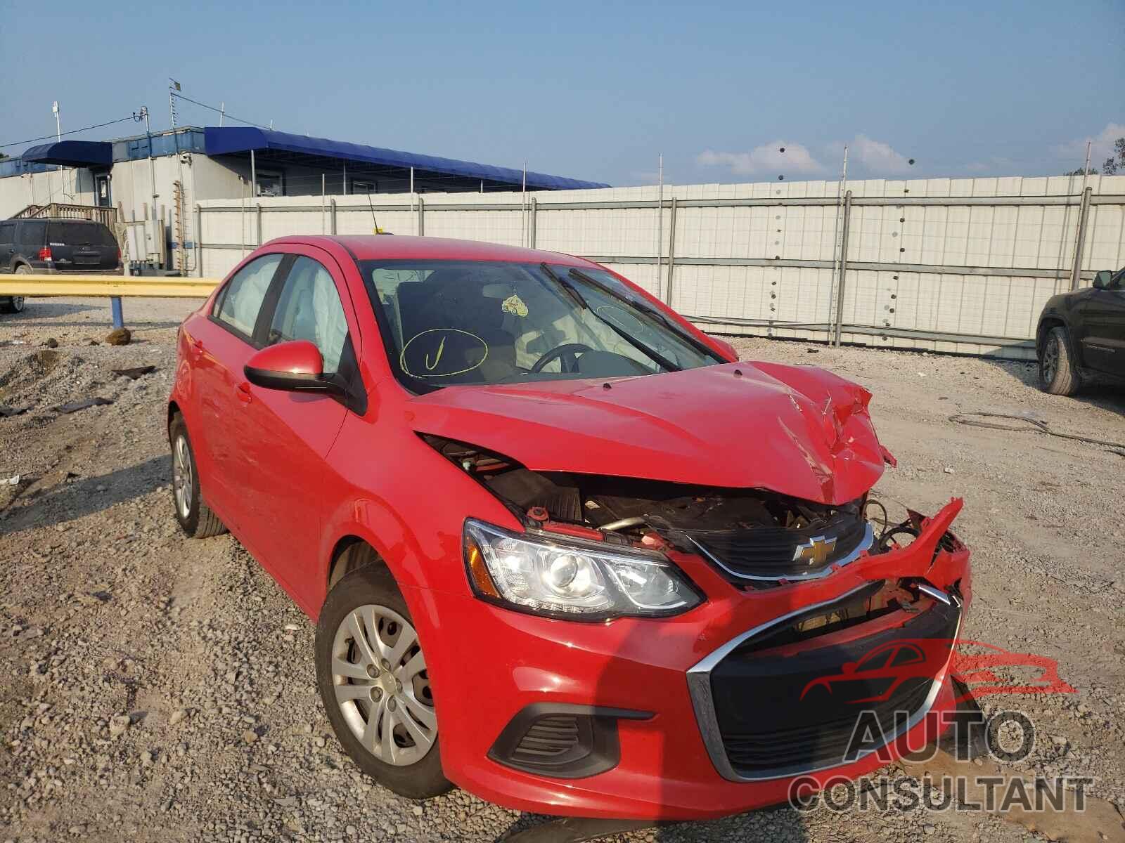 CHEVROLET SONIC 2017 - 1G1JB5SH4H4151709