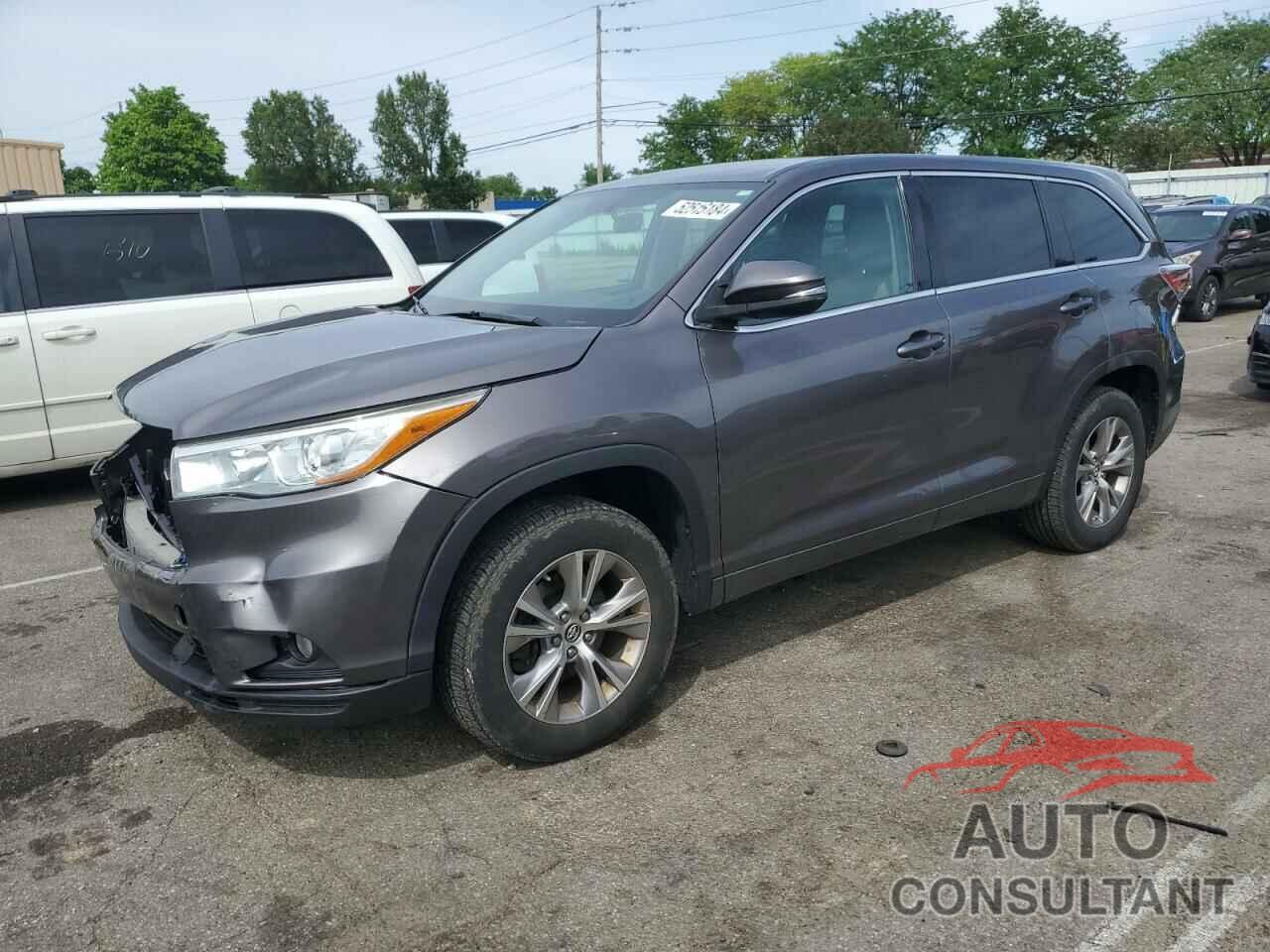 TOYOTA HIGHLANDER 2016 - 5TDZKRFH5GS121763