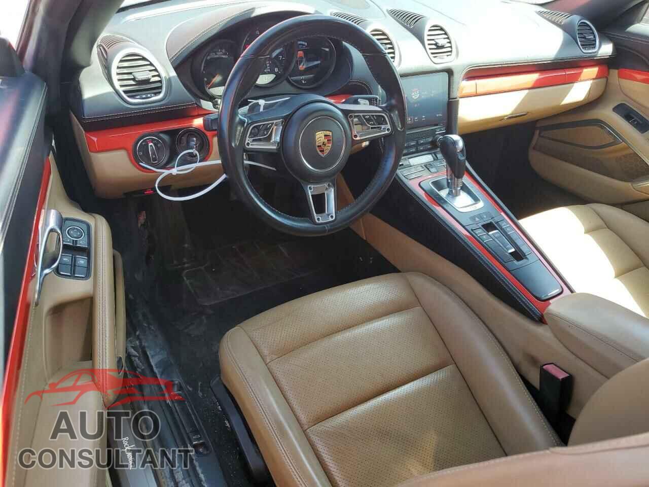 PORSCHE BOXSTER 2017 - WP0CA2A80HS221625