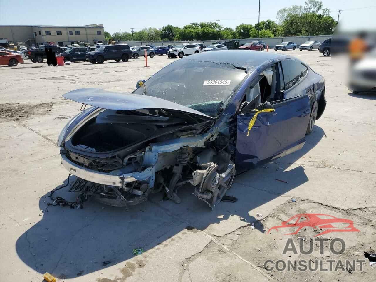 TESLA MODEL 3 2022 - 5YJ3E1EB8NF287529