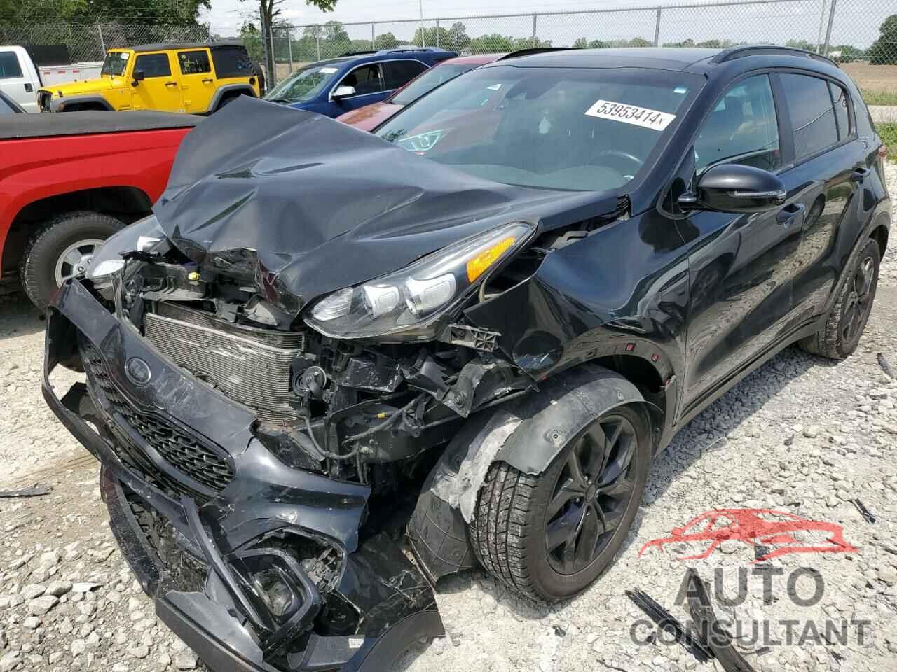 KIA SPORTAGE 2021 - KNDP63AC1M7856783