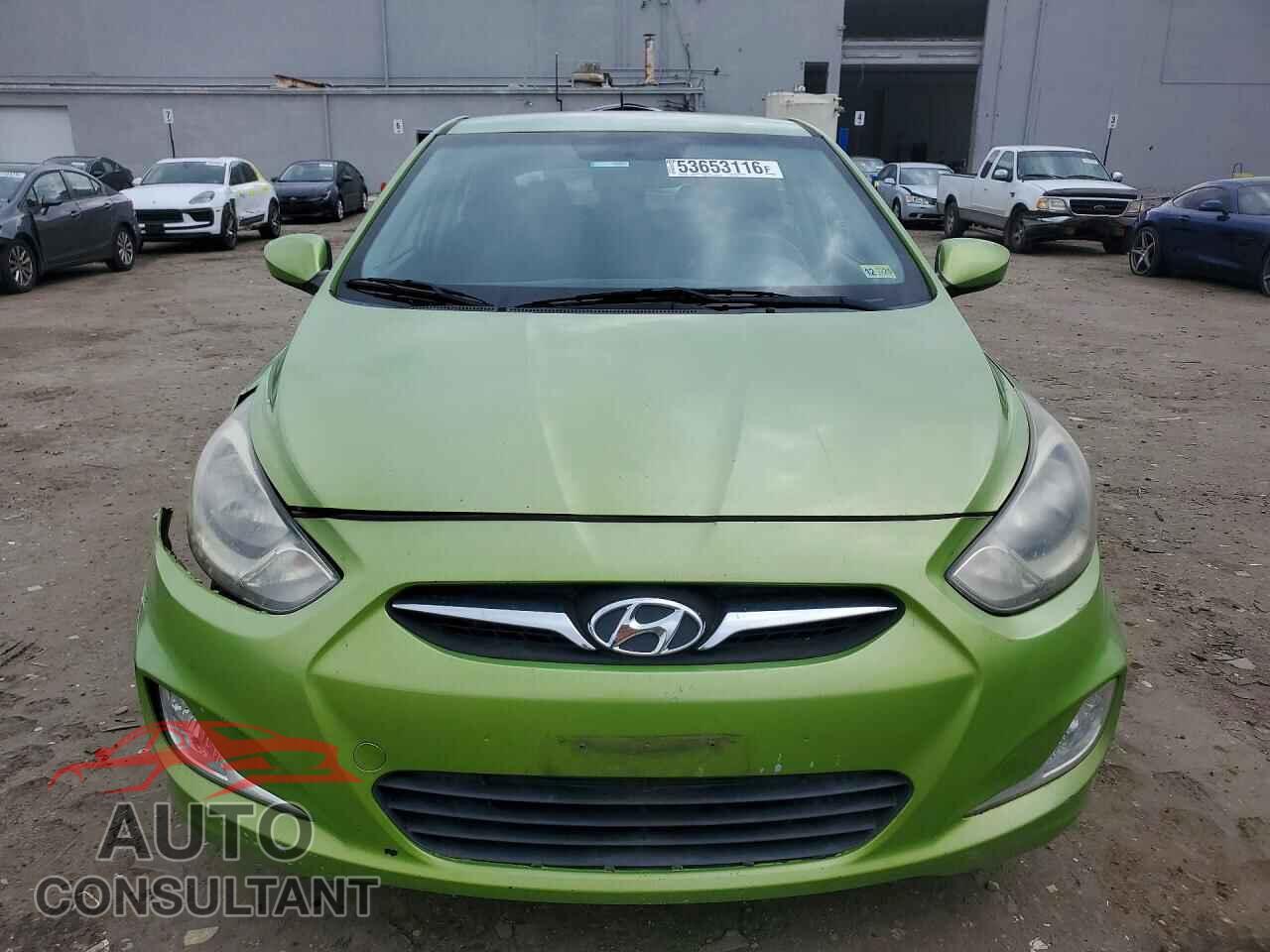 HYUNDAI ACCENT 2012 - KMHCU5AE6CU022652