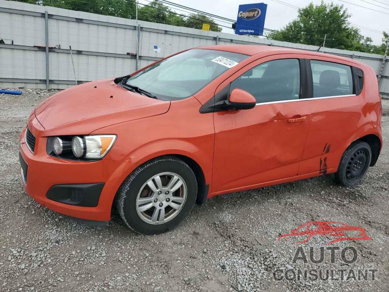 CHEVROLET SONIC 2012 - 1G1JC6SH1C4219900