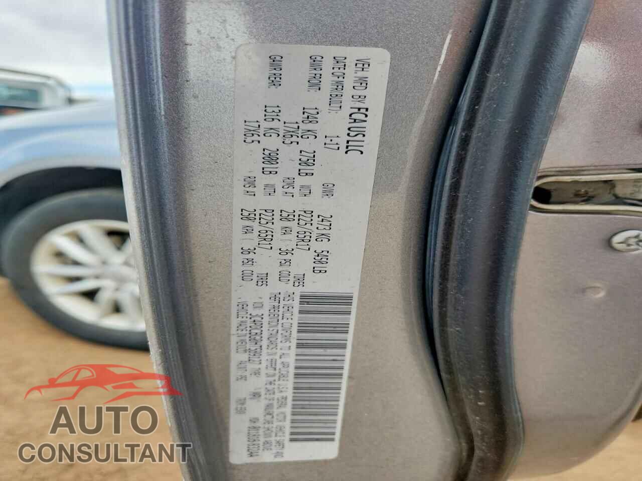 DODGE JOURNEY 2017 - 3C4PDCBG0HT589127