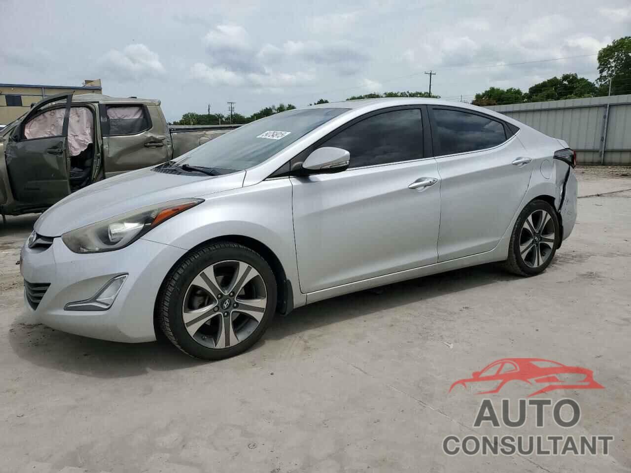 HYUNDAI ELANTRA 2014 - KMHDH4AH8EU121098