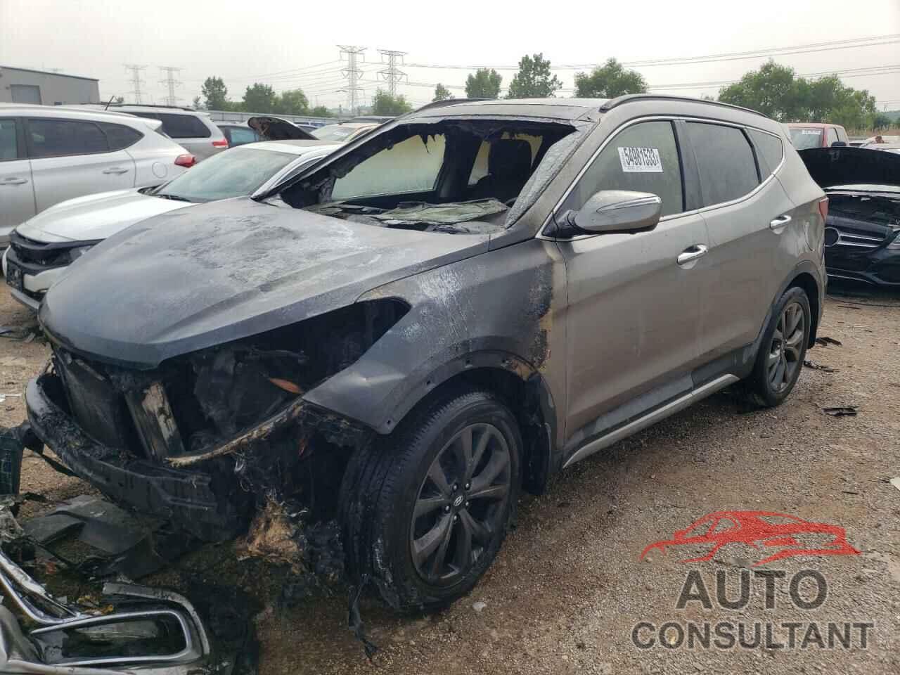 HYUNDAI SANTA FE 2018 - 5NMZWDLA4JH098114