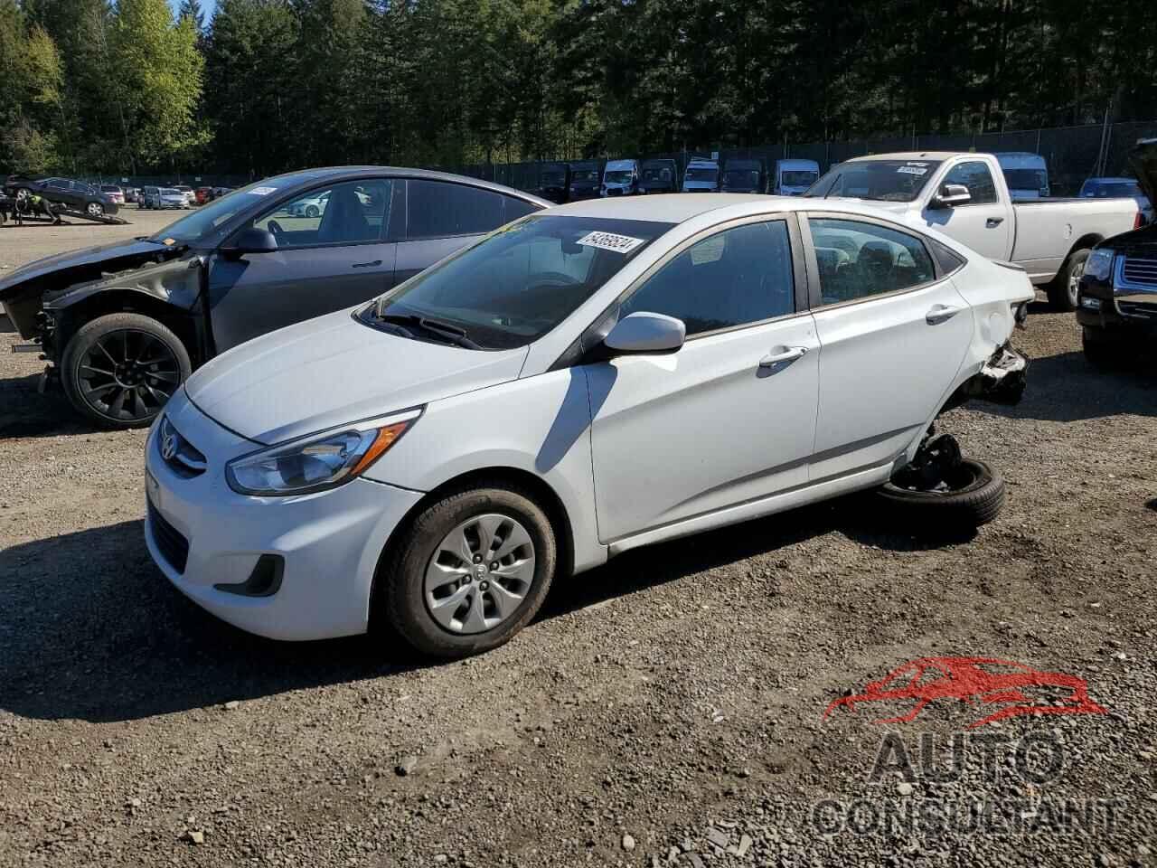 HYUNDAI ACCENT 2017 - KMHCT4AE7HU371159