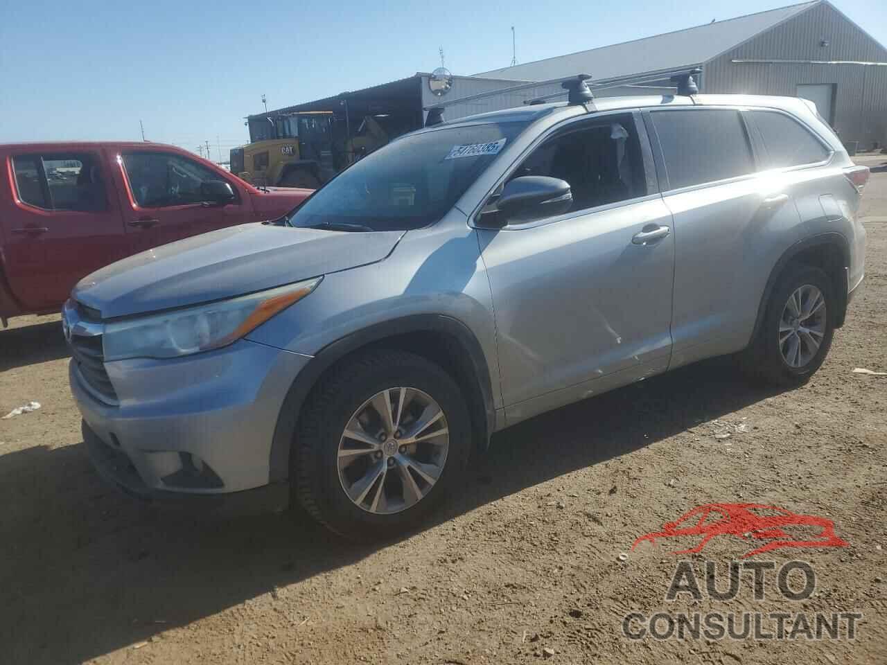 TOYOTA HIGHLANDER 2015 - 5TDBKRFH8FS181259