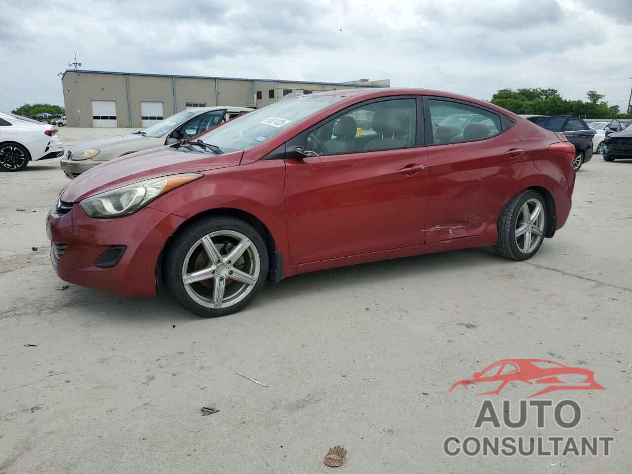 HYUNDAI ELANTRA 2012 - KMHDH4AE6CU461403