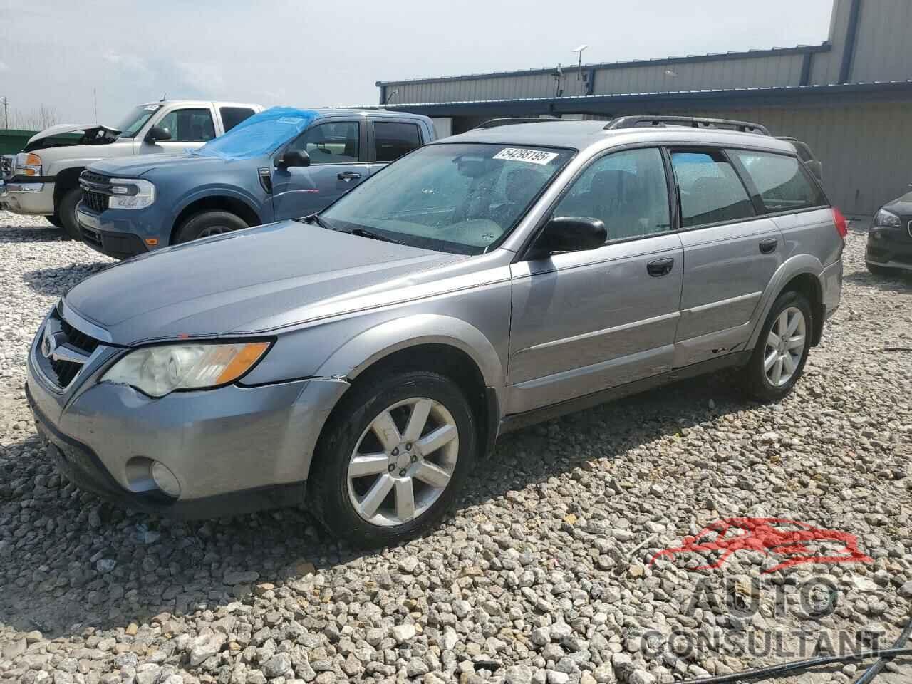 SUBARU OUTBACK 2009 - 4S4BP61C497312595