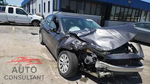 DODGE DART 2015 - 1C3CDFDH3FD181783