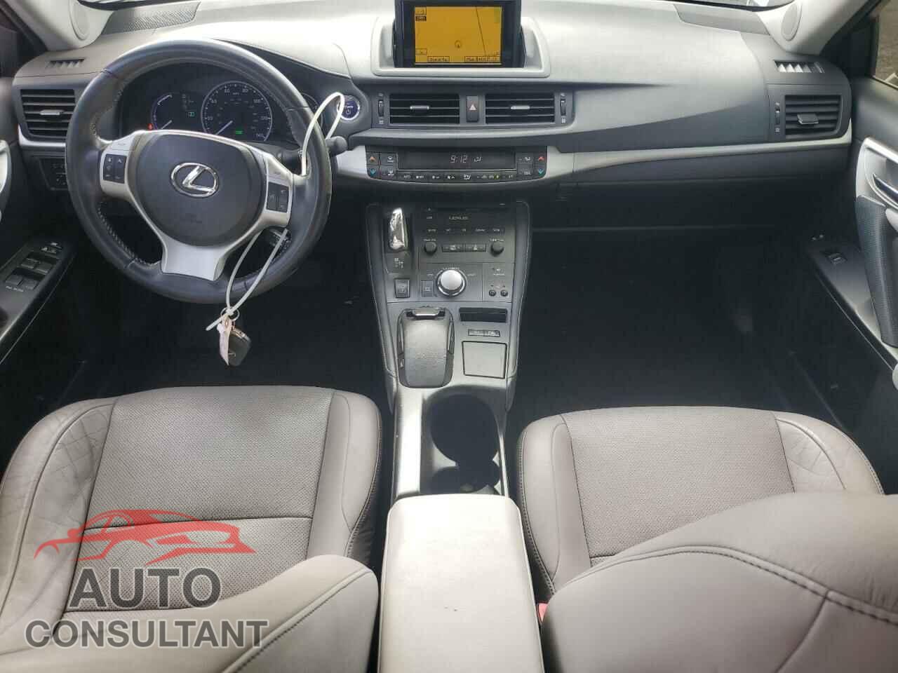 LEXUS CT 200 2012 - JTHKD5BH9C2074084