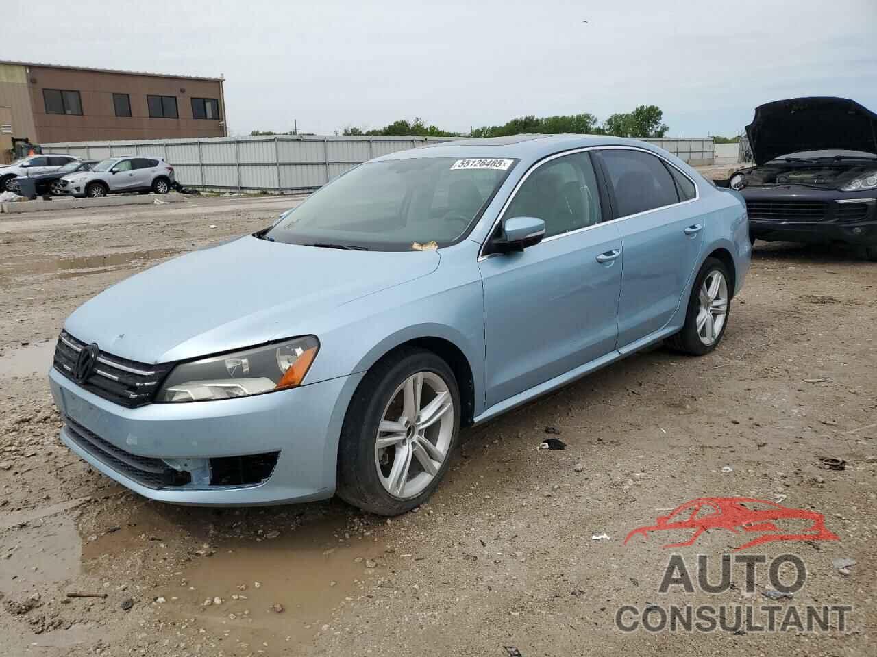 VOLKSWAGEN PASSAT 2013 - 1VWCN7A30DC038166