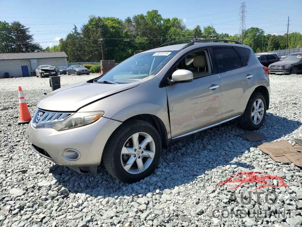 NISSAN MURANO 2009 - JN8AZ18U99W002514