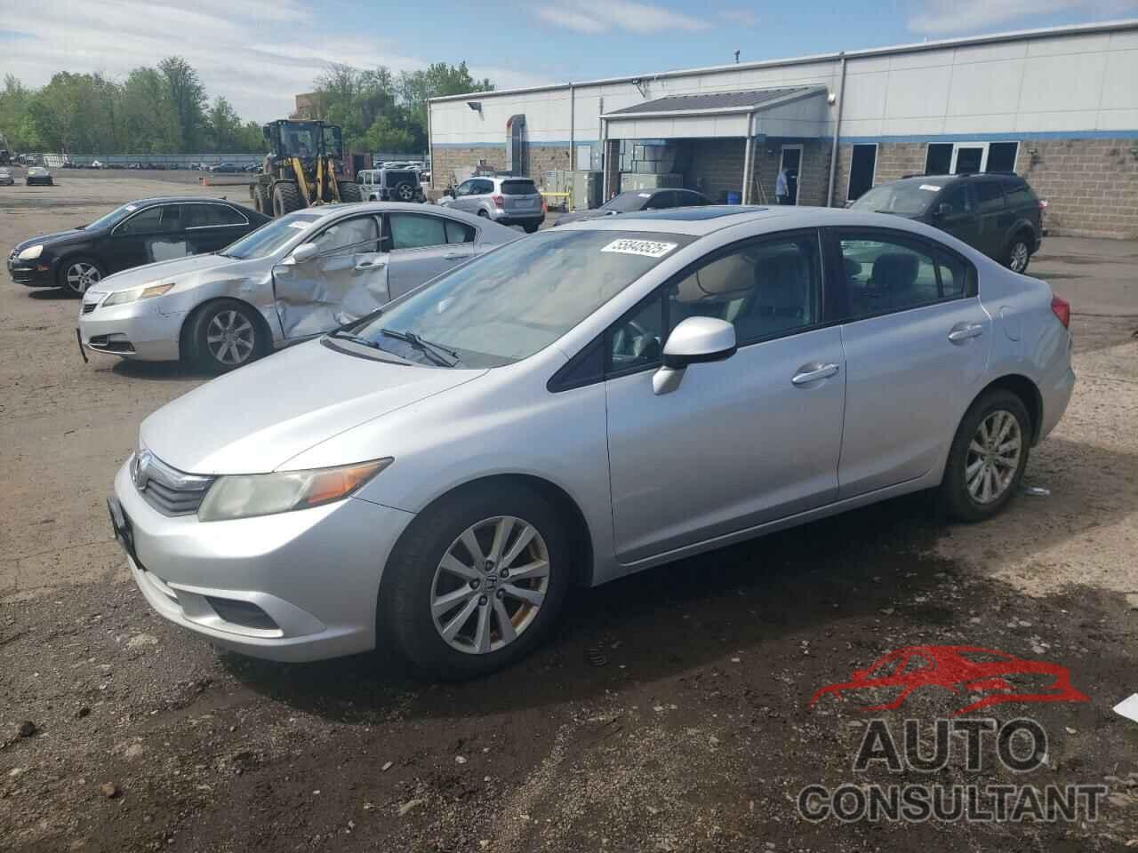 HONDA CIVIC 2012 - 2HGFB2F81CH308874