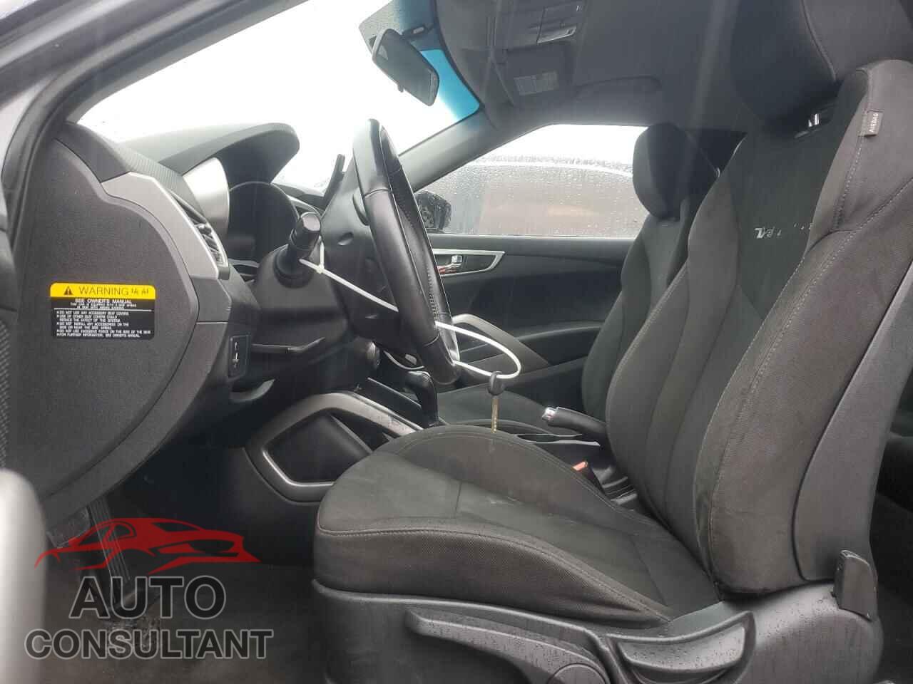 HYUNDAI VELOSTER 2017 - KMHTC6AD3HU307414