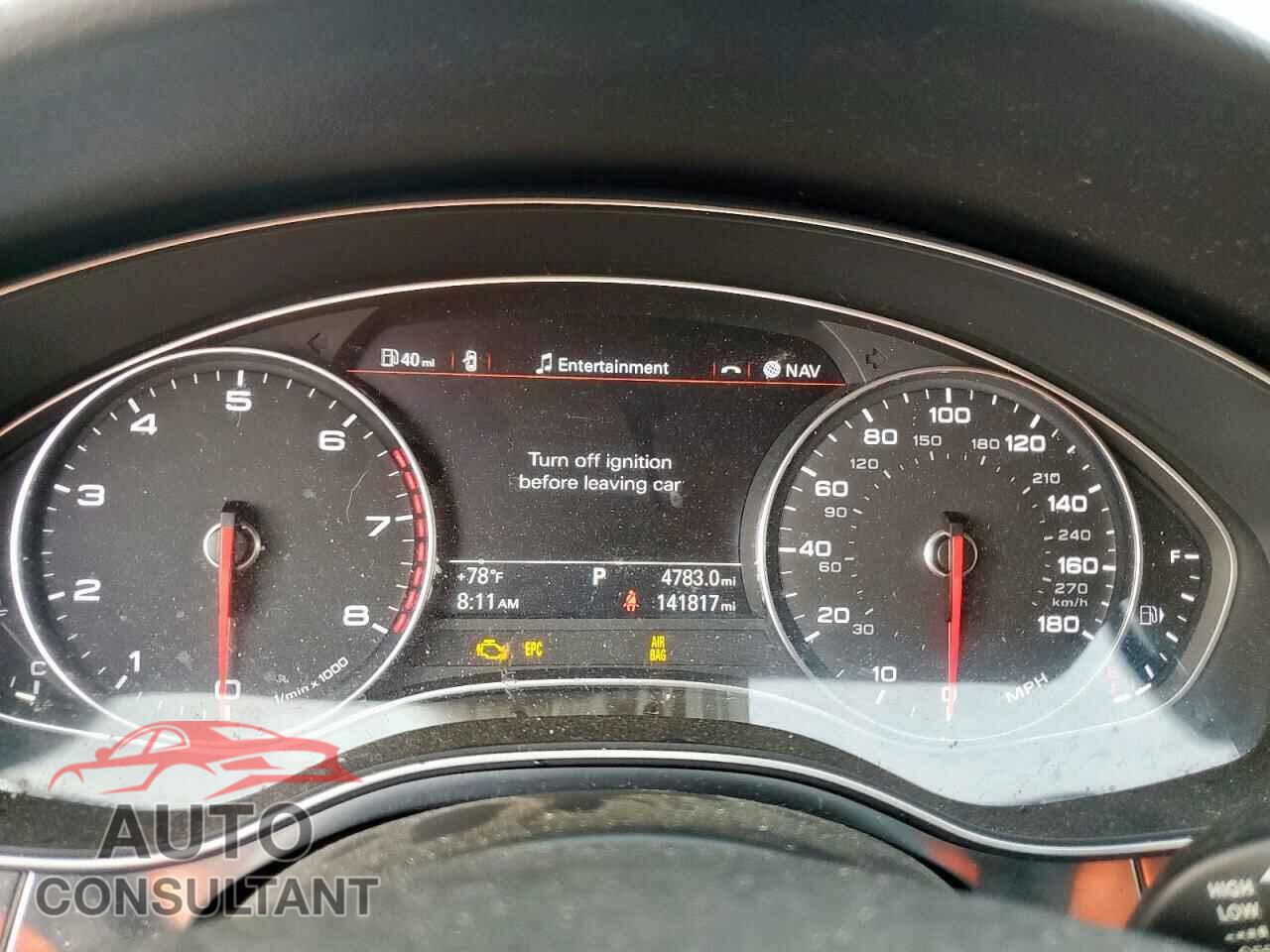 AUDI A7 2013 - WAU2GAFC2DN155196