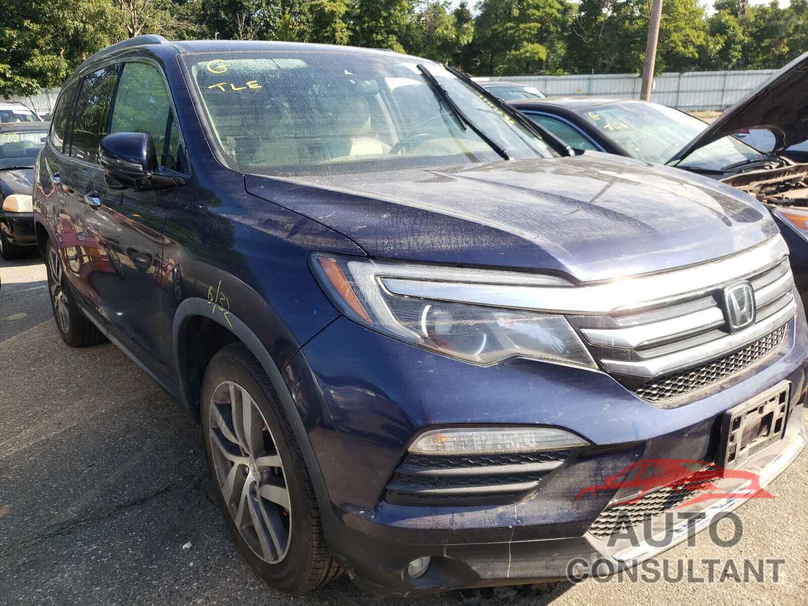 HONDA PILOT 2016 - 5FNYF6H91GB108324