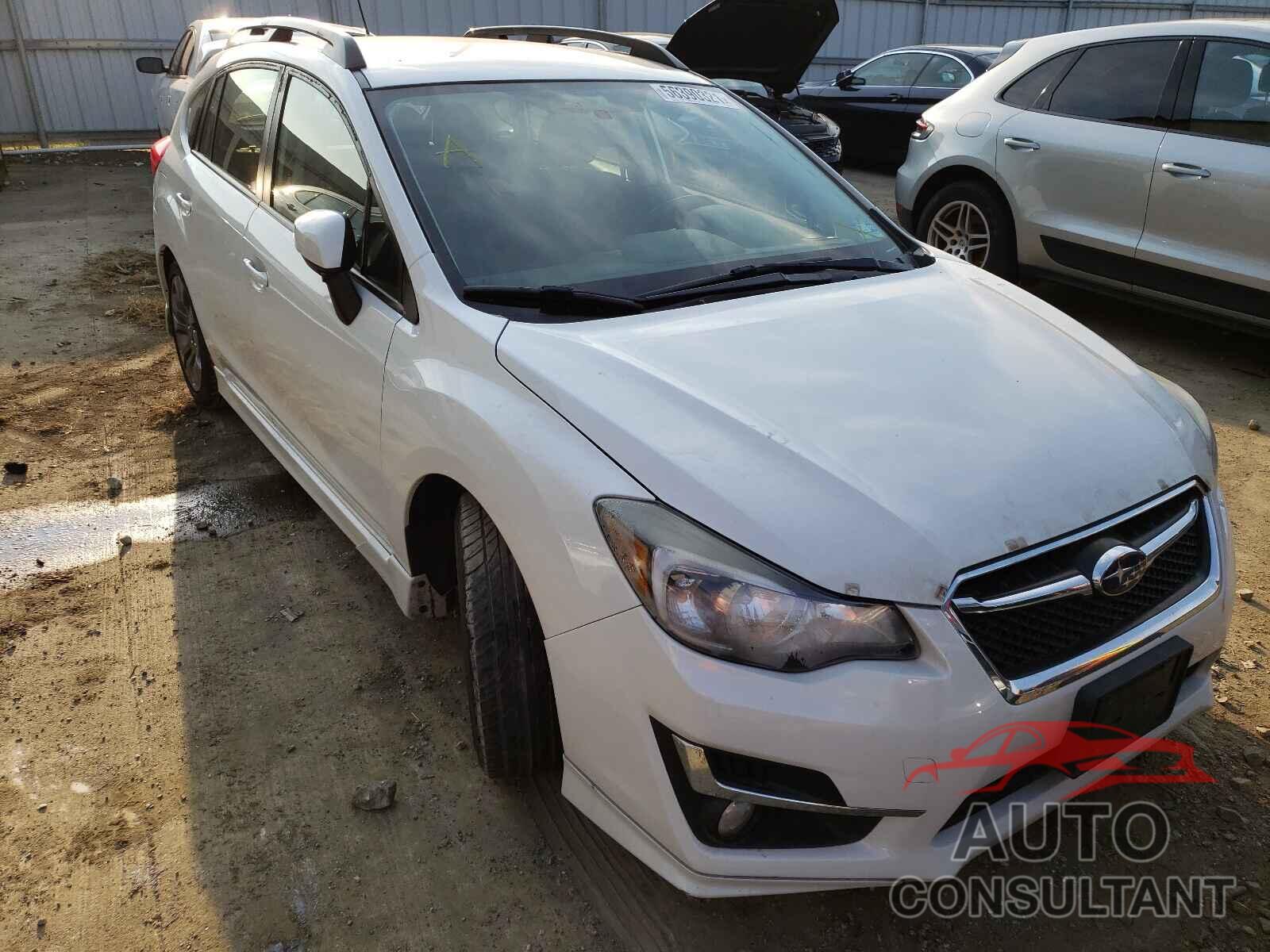 SUBARU IMPREZA 2016 - JF1GPAP64GH206076