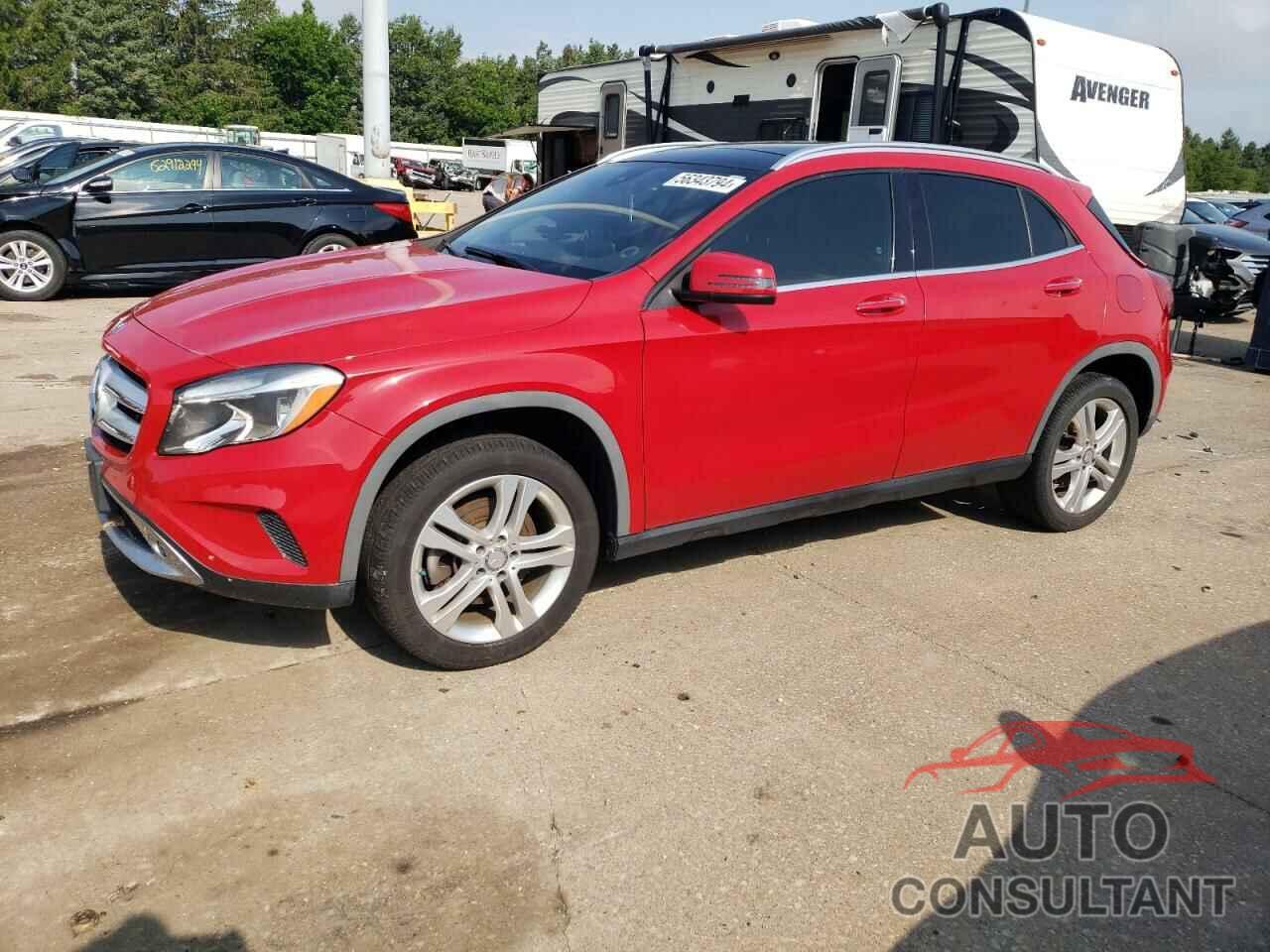 MERCEDES-BENZ GLA-CLASS 2016 - WDCTG4GB7GJ220175