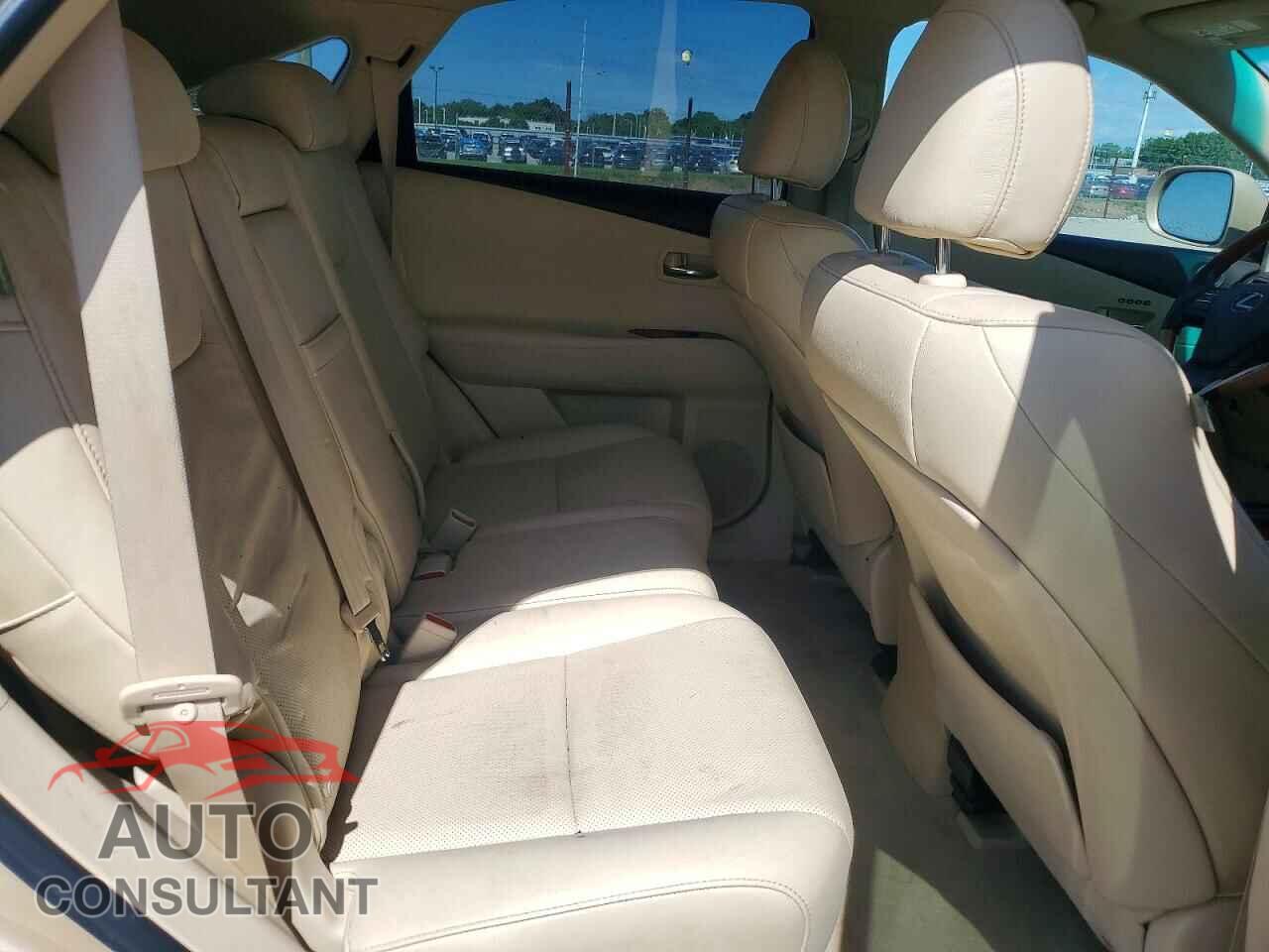 LEXUS RX350 2010 - 2T2BK1BA0AC022193