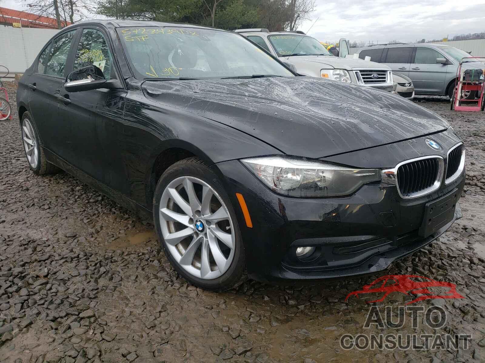 BMW 3 SERIES 2016 - WBA8A3C58GK551698