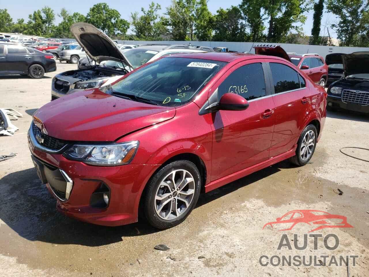 CHEVROLET SONIC 2020 - 1G1JD5SB6L4121626