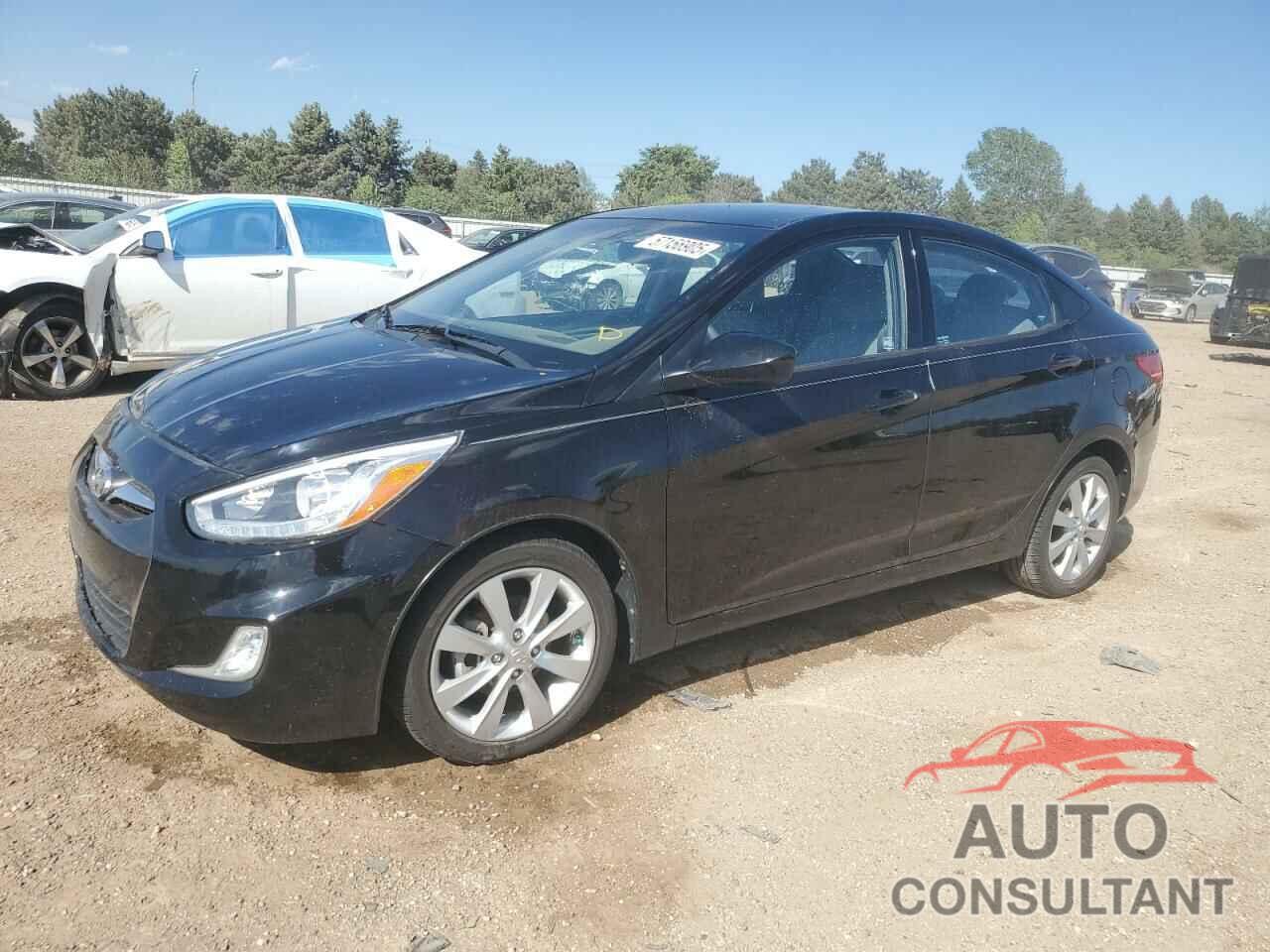 HYUNDAI ACCENT 2014 - KMHCU4AEXEU753646