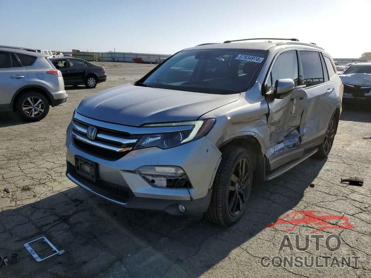 HONDA PILOT 2017 - 5FNYF6H9XHB019031