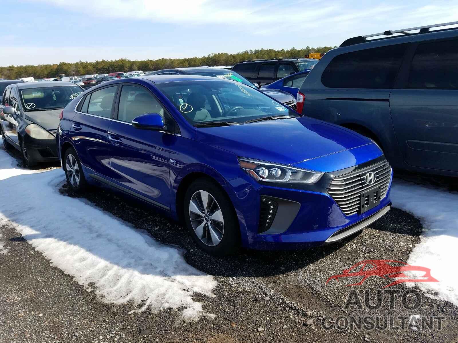 HYUNDAI IONIQ 2019 - KMHC75LD4KU162404