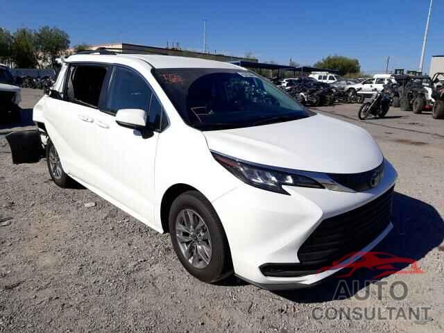 TOYOTA SIENNA 2022 - 5TDKRKEC1NS081494