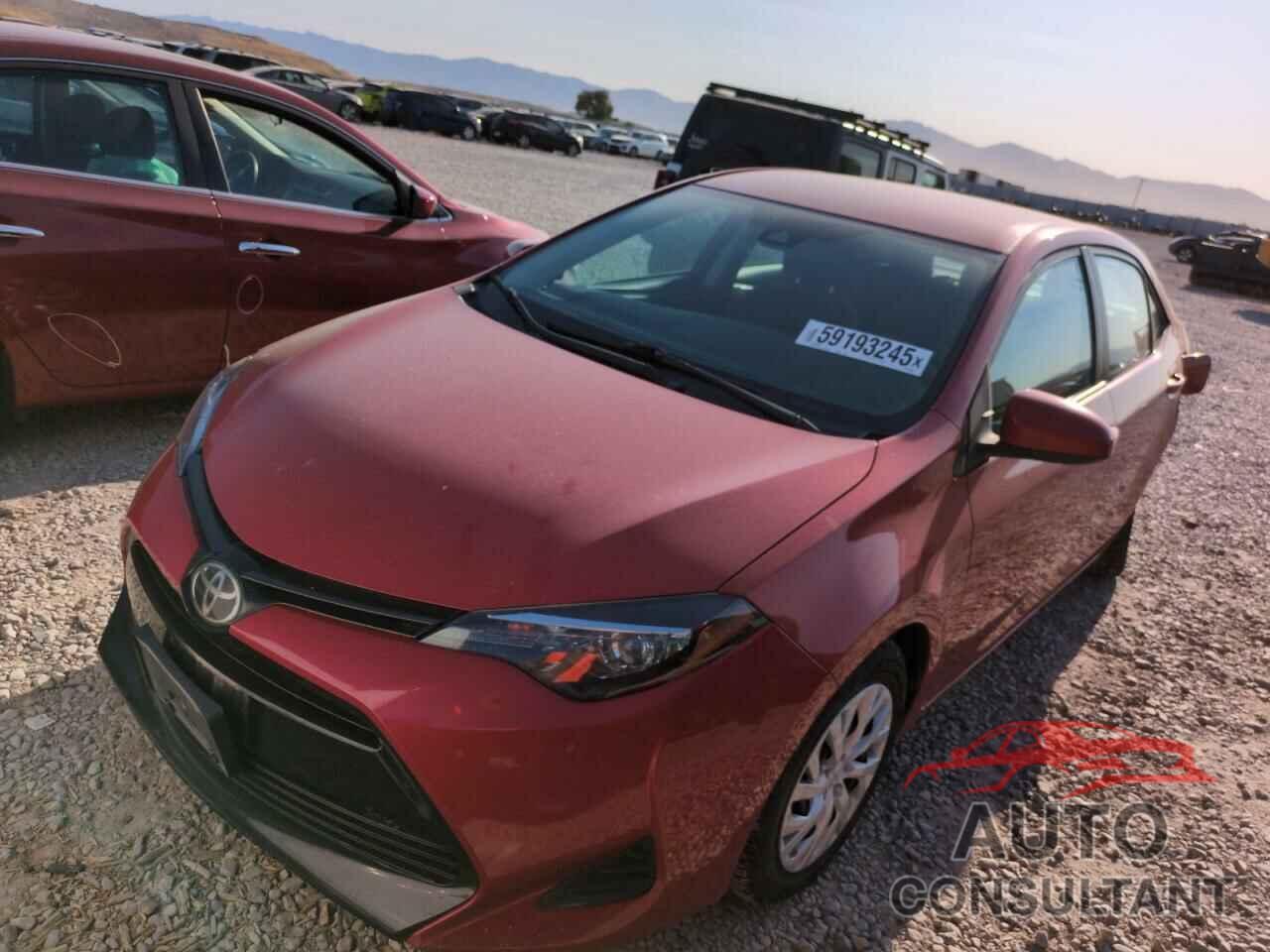 TOYOTA COROLLA 2019 - 5YFBURHEXKP899055