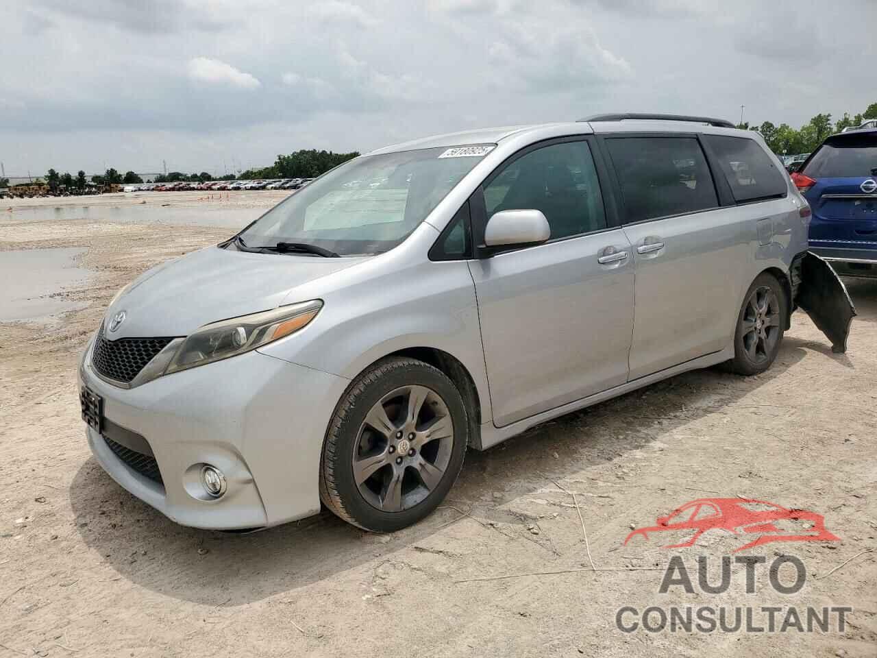 TOYOTA SIENNA 2016 - 5TDXK3DC7GS741462