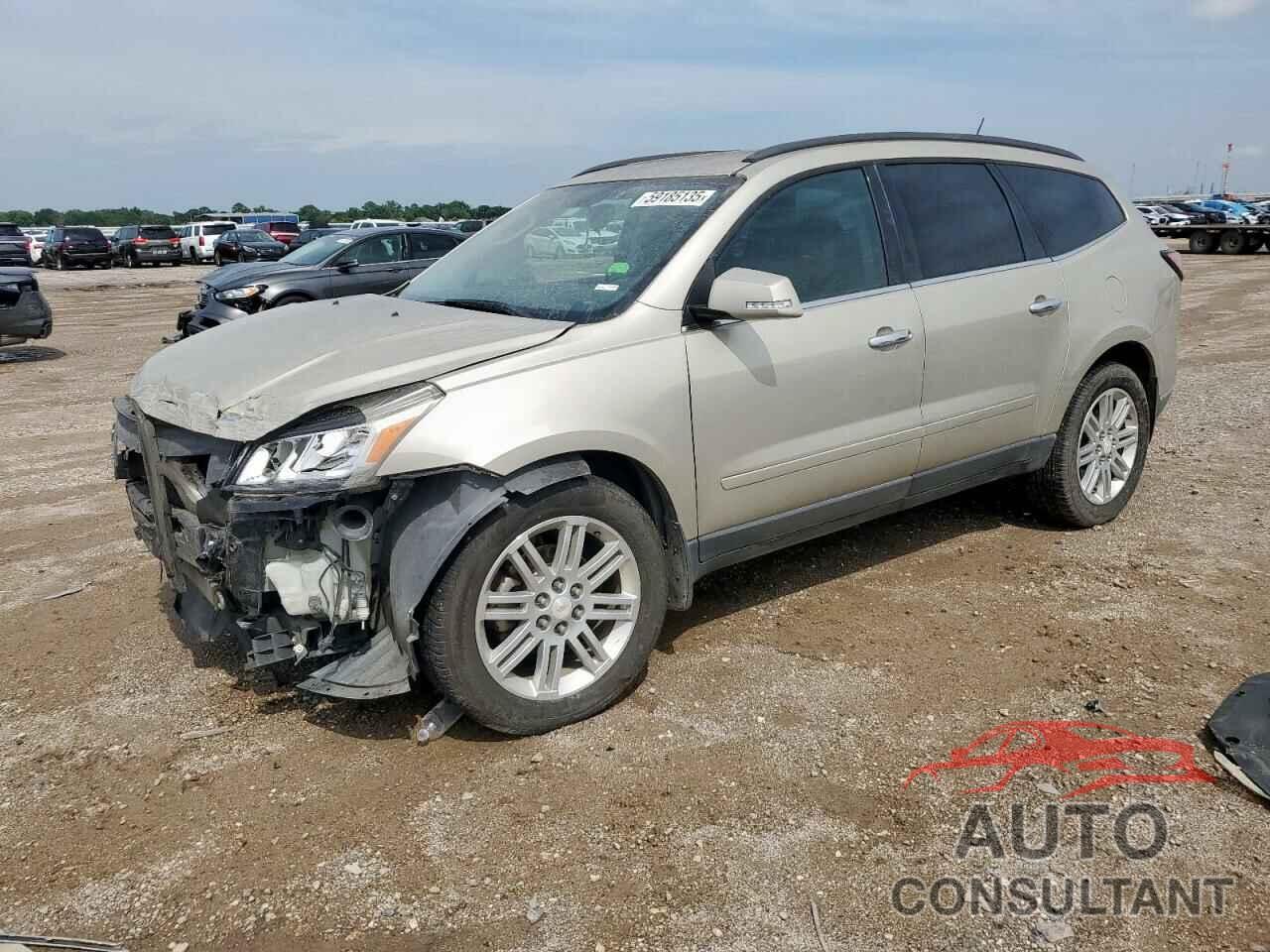 CHEVROLET TRAVERSE 2013 - 1GNKRGKD8DJ102001