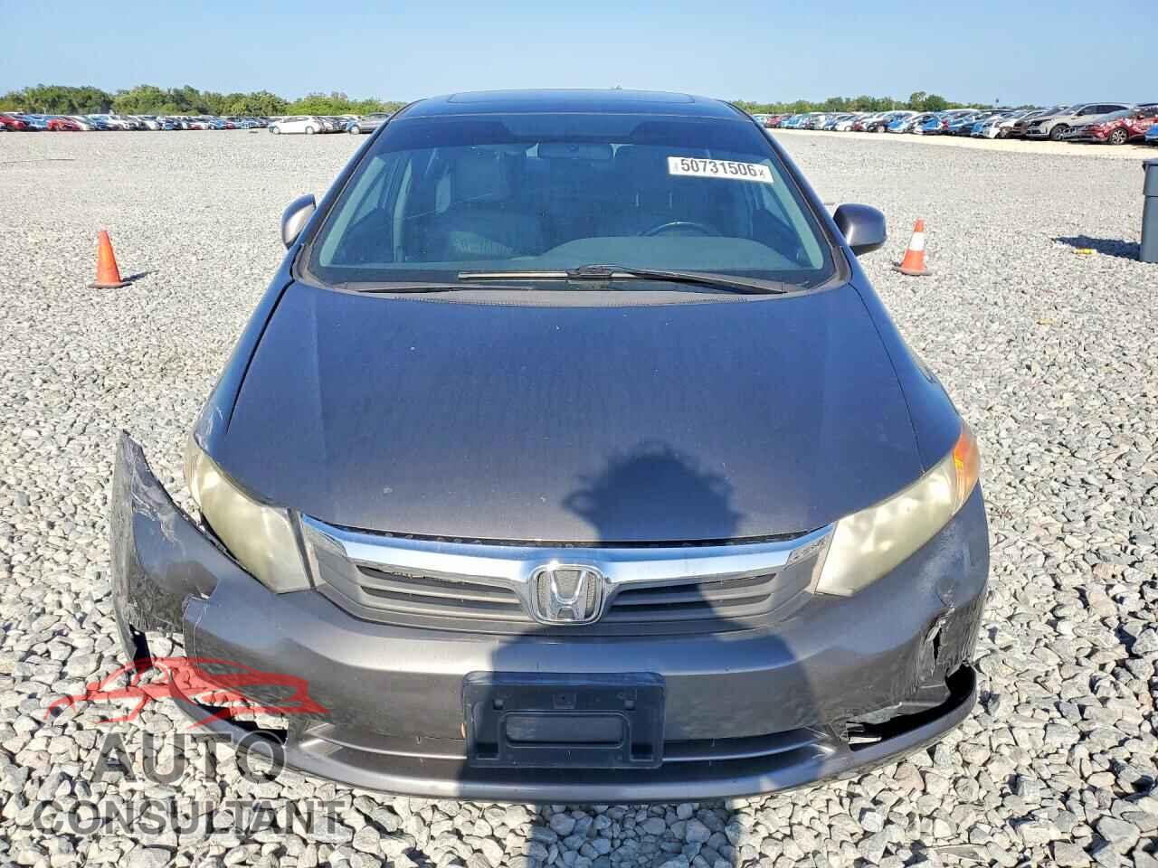 HONDA CIVIC 2012 - 2HGFB2F98CH511480