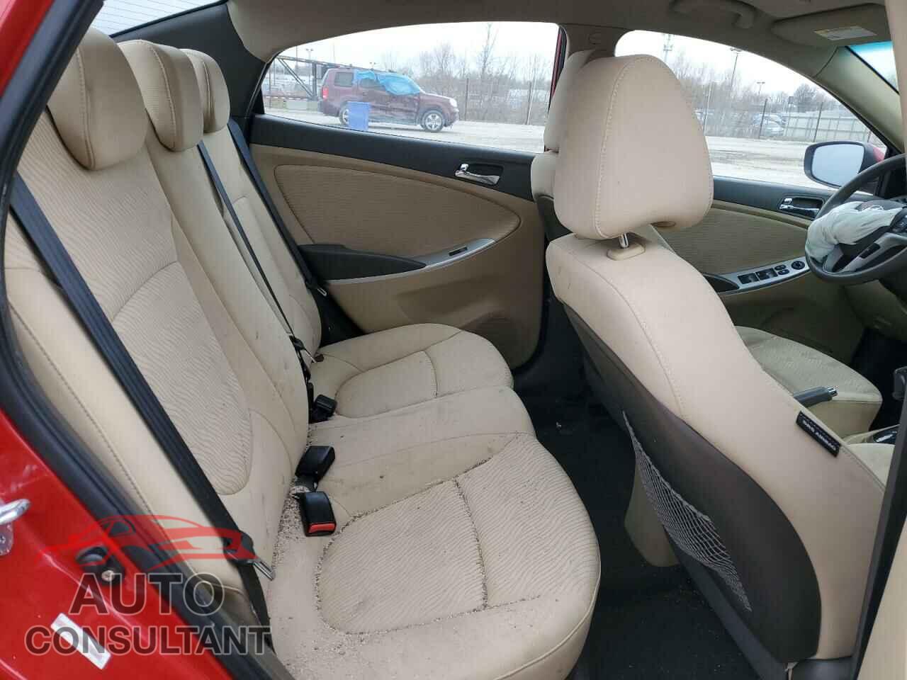 HYUNDAI ACCENT 2012 - KMHCU4AEXCU249269