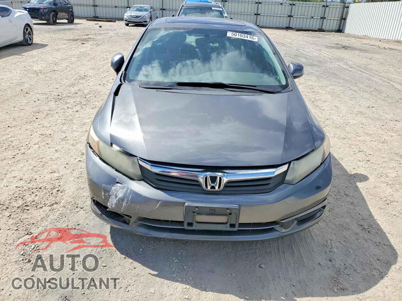 HONDA CIVIC 2012 - 2HGFB2F80CH529429