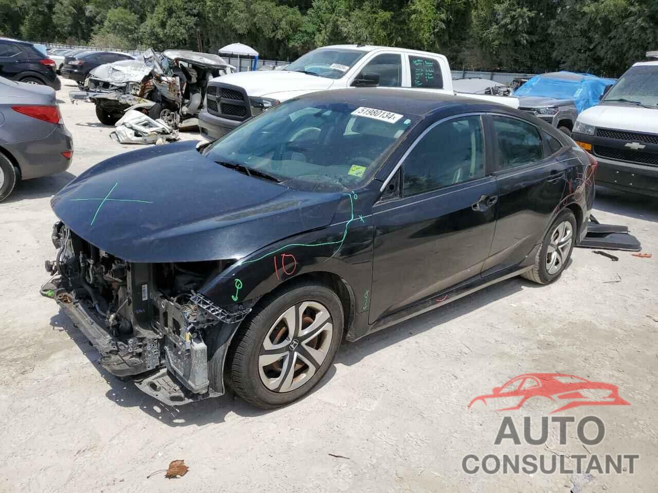 HONDA CIVIC 2017 - 19XFC2F58HE020368