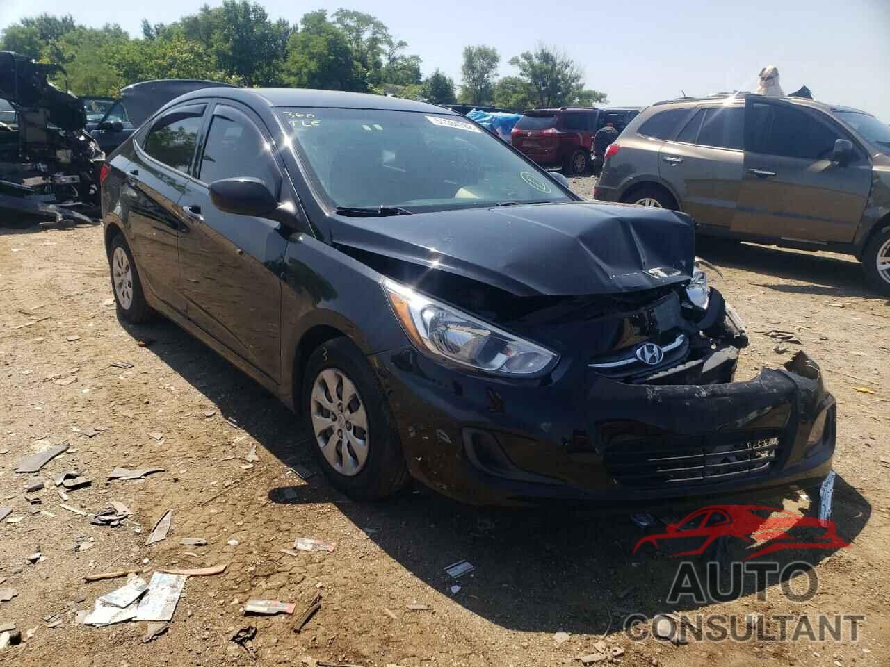 HYUNDAI ACCENT 2017 - KMHCT4AE9HU374791