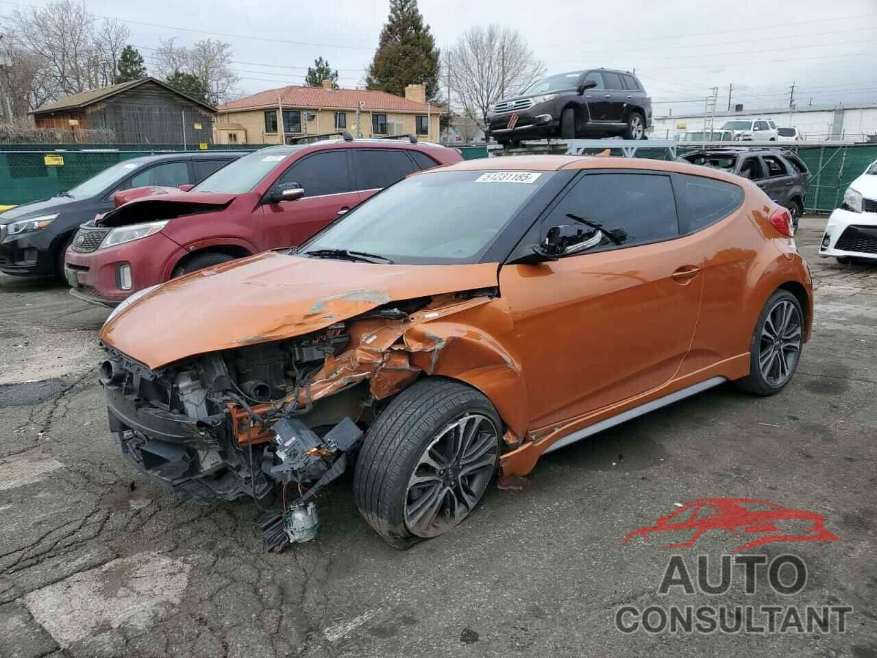 HYUNDAI VELOSTER 2016 - KMHTC6AE9GU260963