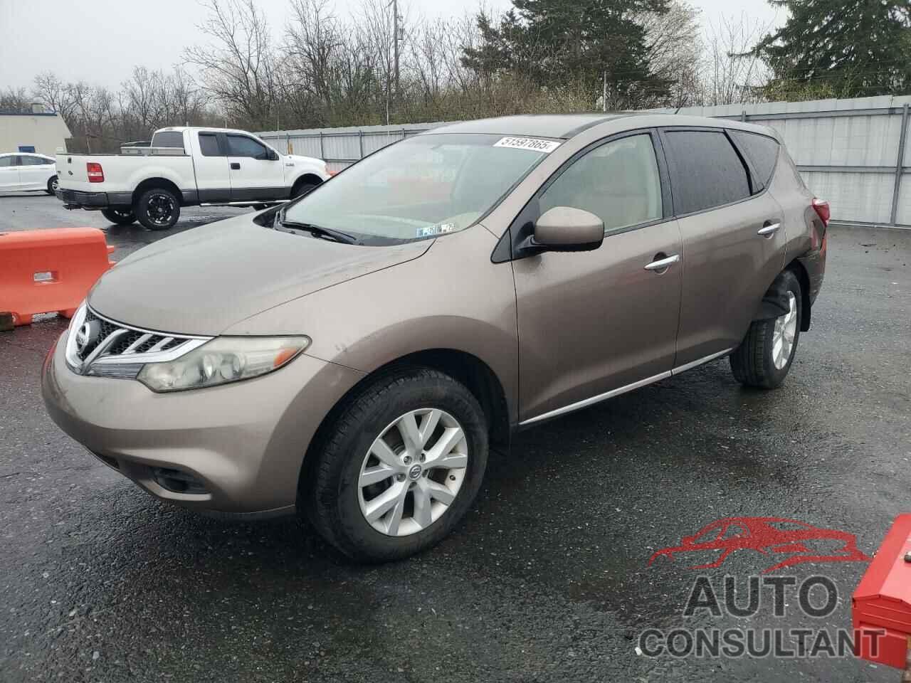 NISSAN MURANO 2012 - JN8AZ1MW8CW212875