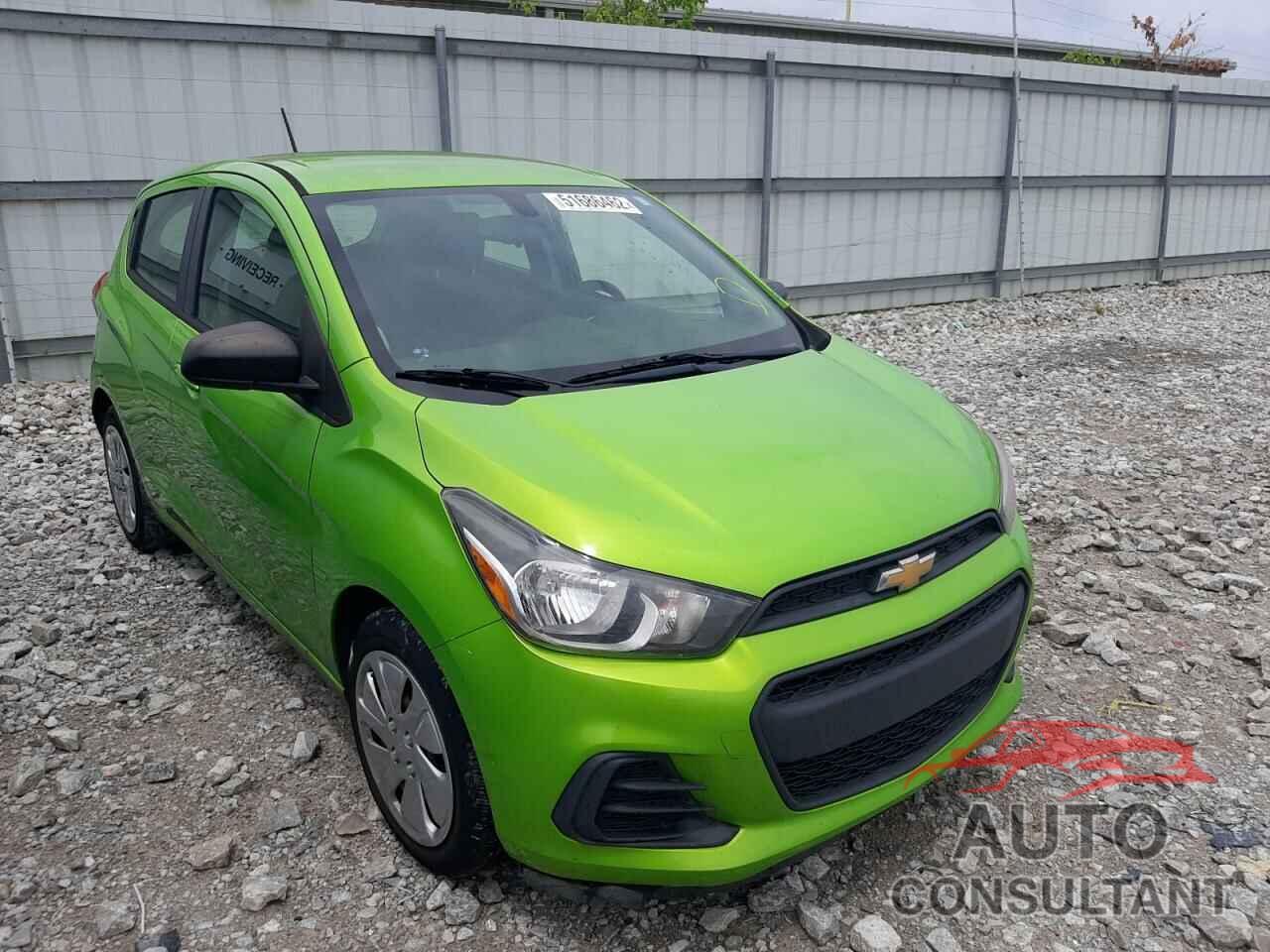 CHEVROLET SPARK 2016 - KL8CB6SA6GC618747