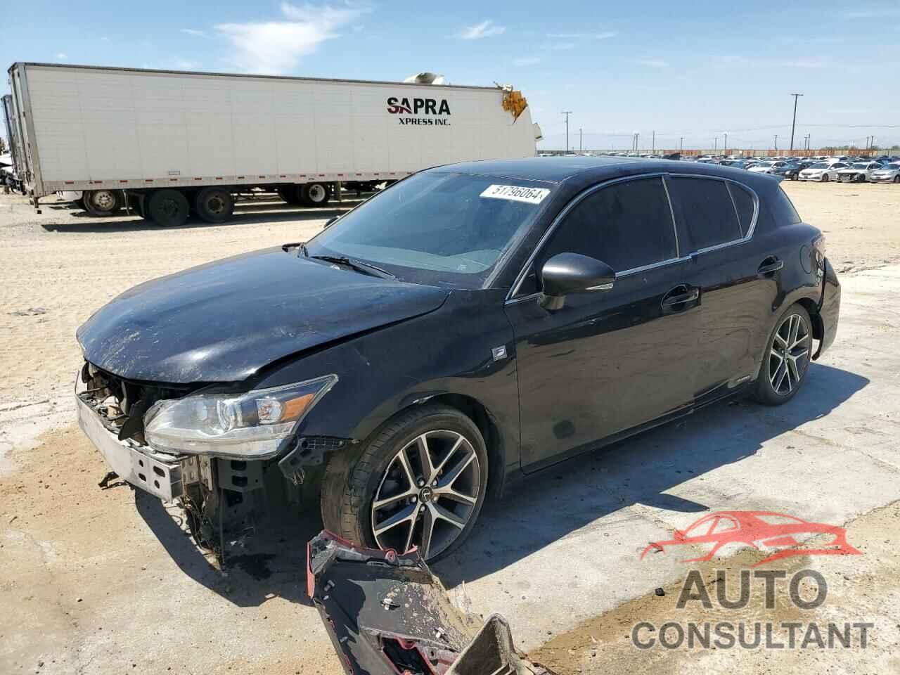 LEXUS CT 200 2016 - JTHKD5BH0G2275331