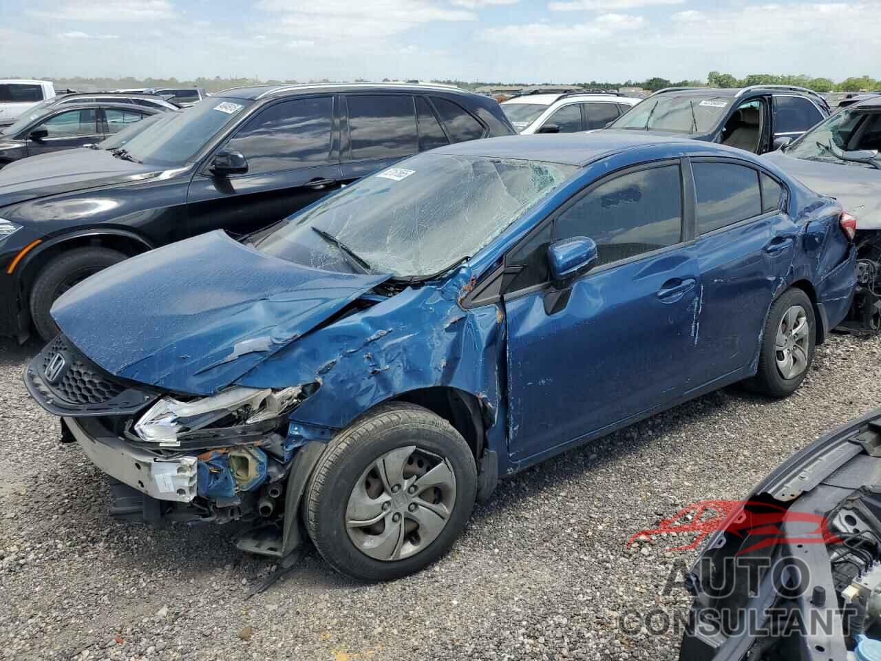 HONDA CIVIC 2014 - 2HGFB2F53EH511953