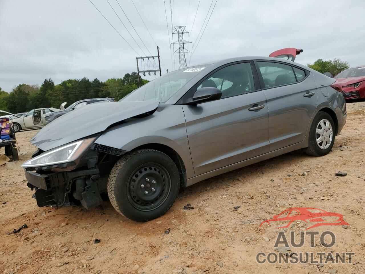 HYUNDAI ELANTRA 2019 - KMHD74LF3KU816101