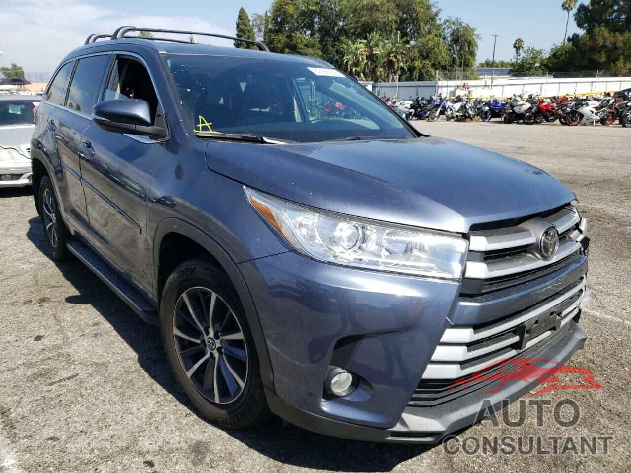 TOYOTA HIGHLANDER 2018 - 5TDKZRFH4JS274428