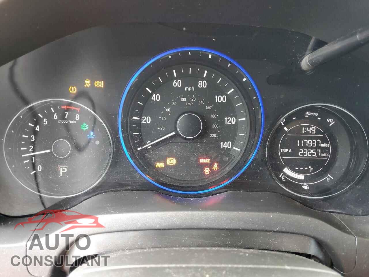 HONDA HR-V 2017 - 3CZRU6H57HM704519
