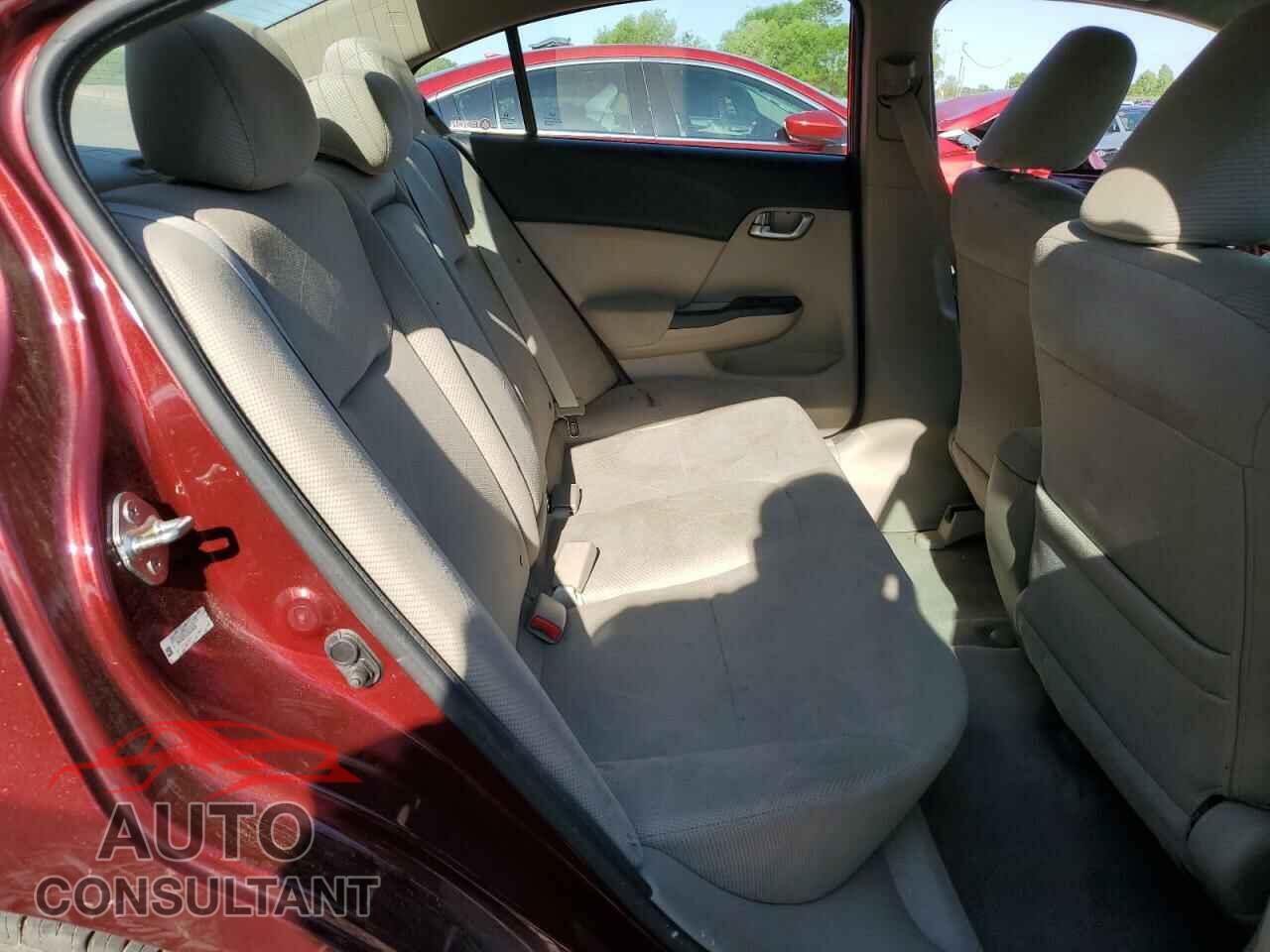 HONDA CIVIC 2012 - 2HGFB2F81CH572435