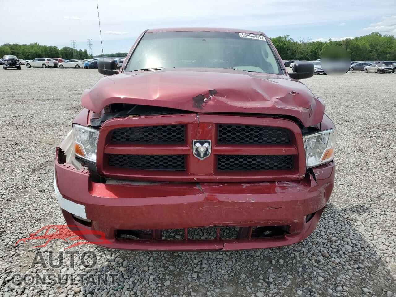 DODGE RAM 1500 2012 - 1C6RD6KT8CS193455